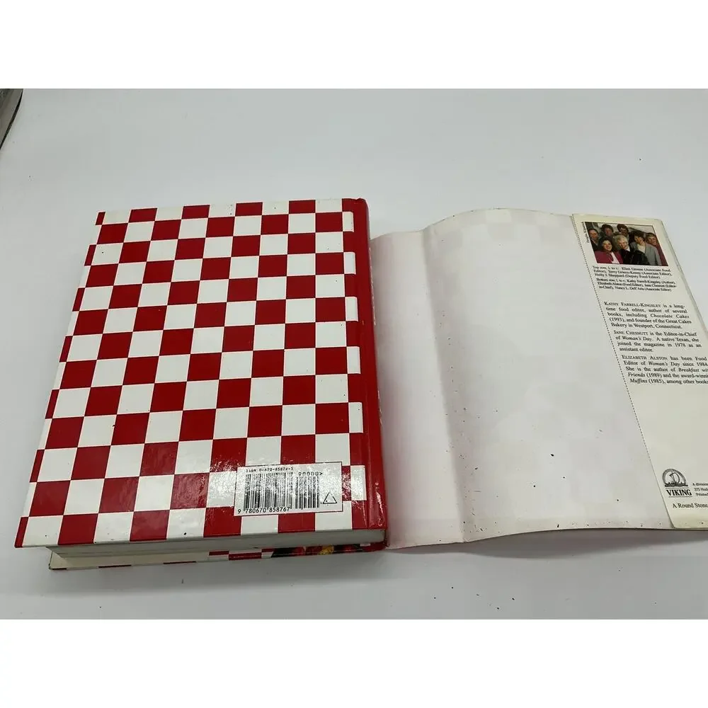 Vintage The Woman's Day Cookbook Farrell-Kingsley Hardcover Healthy Recipes 1995